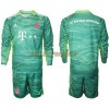 Original Trikotsatz FC Bayern München Torwart Ausweichtrikot 2021-22 Langarm Für Kinder